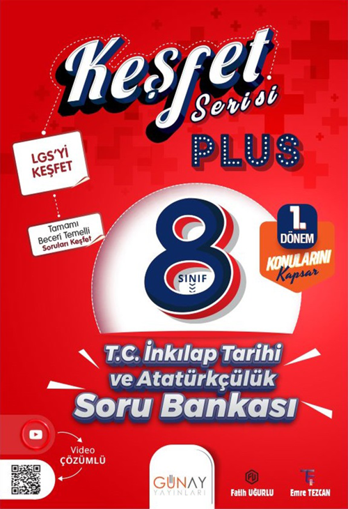 Keşfet Plus 8. Sınıf İnkılap Tarihi Soru Bankası