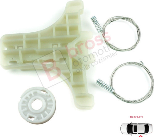 Hyundai IX35 Tucson MK2 LM 2009-2016 Kia Sorento XM İçin Elektrikli Arka Sol Cam Kriko Tamir Seti