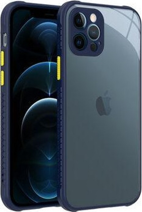 İphone 12 Pro Kamera Korumalı Ve Şık Tasarımlı Kaff Premium Sert Silikon Kılıf