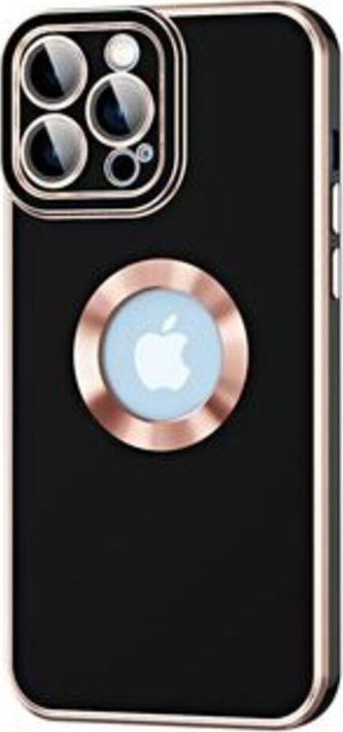 İphone 12 Pro Kılıf Logo Detaylı Şık Ve Parlak Kongo Kapak