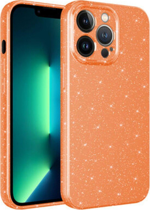 İphone 12 Pro Kılıf Kamera Korumalı Simli Lüks Koton Kapak