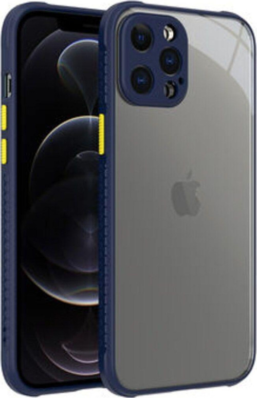 İphone 12 Pro Max Kamera Korumalı Ve Şık Tasarımlı Kaff Premium Sert Silikon Kılıf