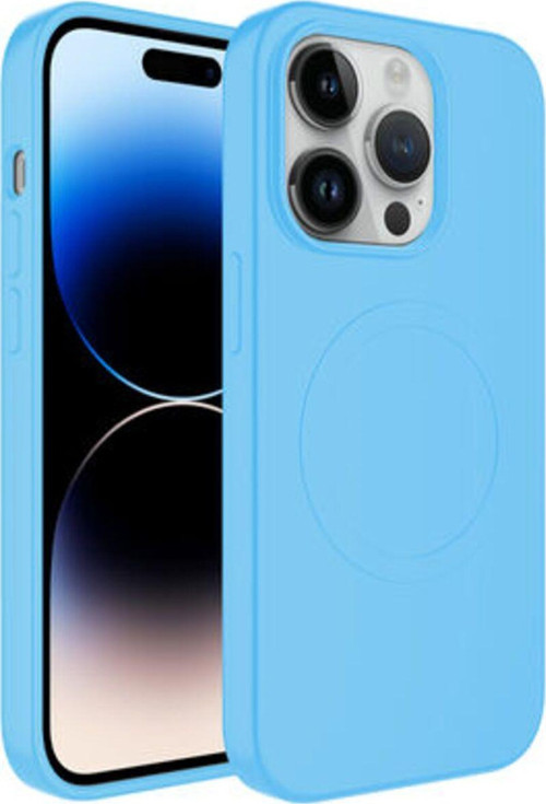 İphone 12 Pro Kılıf Magsafe Wireless Şarj Özellikli Pastel Renk Silikon Plas Kapak
