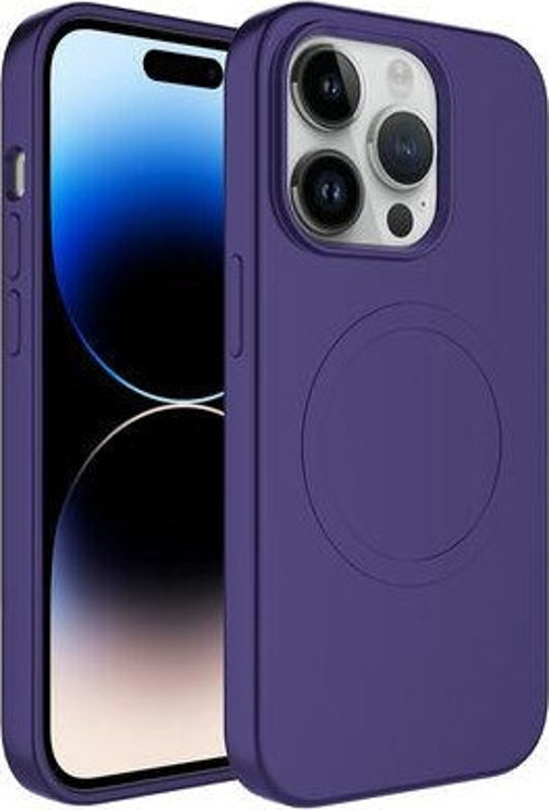 İphone 12 Pro Kılıf Magsafe Wireless Şarj Özellikli Pastel Renk Silikon Plas Kapak