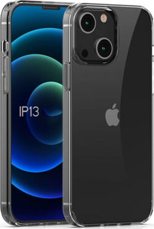 İphone 13 Tam Koruma Sağlayan Sert Ve Şeffaf Coss Premium Silikon Kılıf