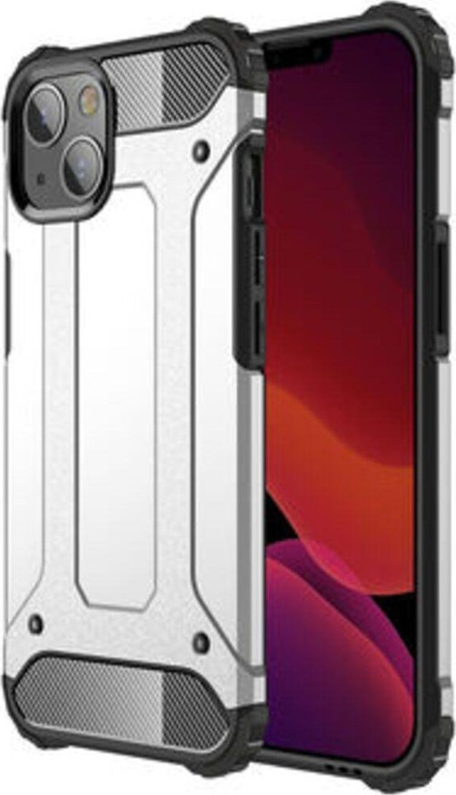 İphone 13 Tam Koruma Sağlayan Çift Katmanlı Crash Premium Sert Silikon Kılıf