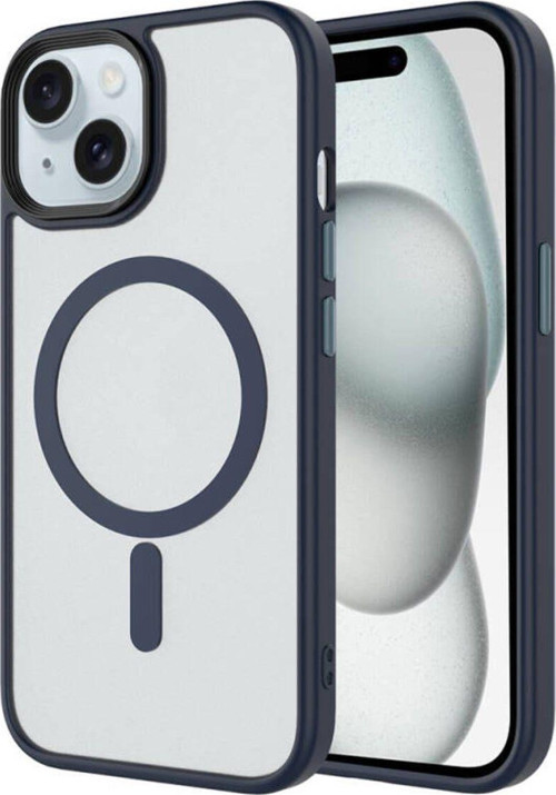 İphone 13 Kılıf Şık Tasarımlı Wireless Şarj Özellikli Flet Magsafe Kapak
