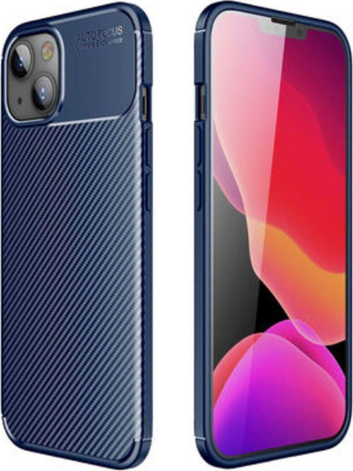 İphone 13 Mini Gofret Desenli Ultra Koruma Sağlayan Negro Silikon Kılıf