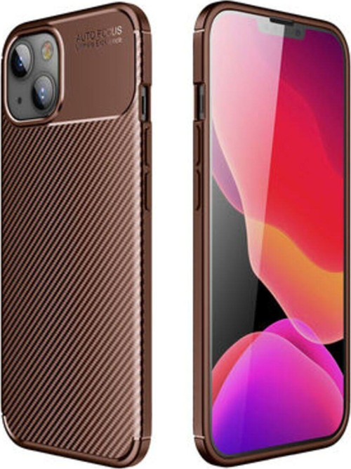 İphone 13 Mini Gofret Desenli Ultra Koruma Sağlayan Negro Silikon Kılıf