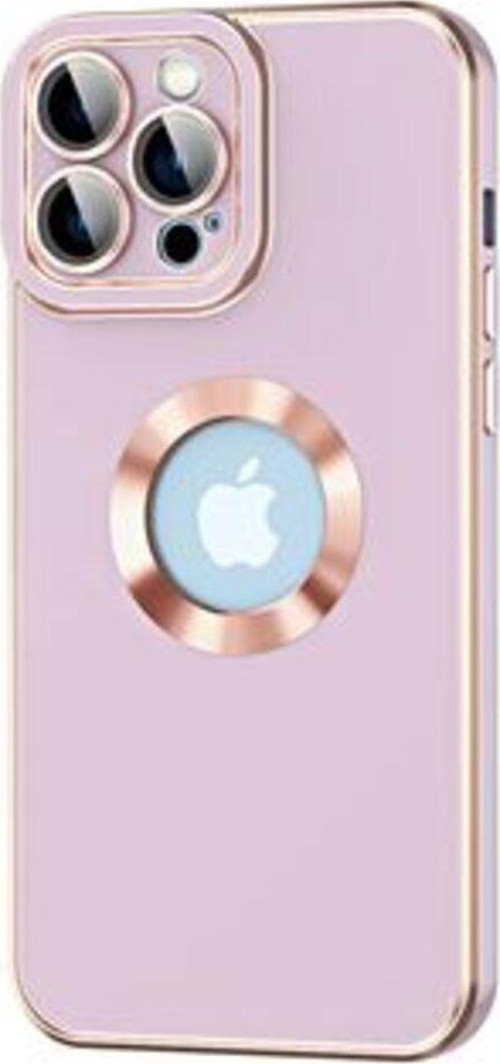 İphone 13 Pro Kılıf Logo Detaylı Şık Ve Parlak Kongo Kapak