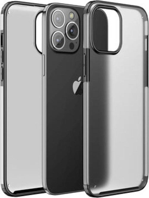 İphone 13 Pro Max Sert Yapılı Ve Köşe Korumalı Arkası Buğulu Şık Volks Premium Kılıf