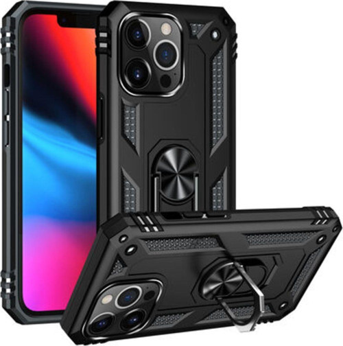 İphone 13 Pro Çift Katmanlı Ve Yüzüklü Tam Koruma Vega Premium Kılıf