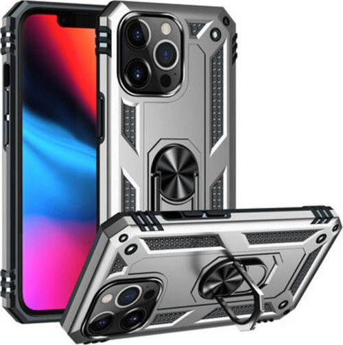 İphone 13 Pro Çift Katmanlı Ve Yüzüklü Tam Koruma Vega Premium Kılıf