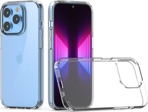 İphone 14 Pro Tam Koruma Sağlayan Sert Ve Şeffaf Coss Premium Silikon Kılıf
