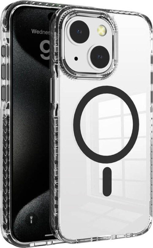 İphone 15 Kılıf Magsafe Şarj Özellikli Airbagli Takılabilir Askı Aparatlı Nana Kapak