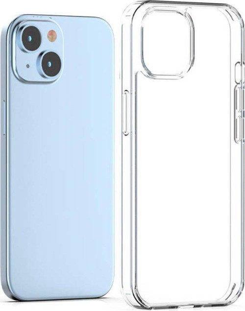 İphone 15 Plus Tam Koruma Sağlayan Sert Ve Şeffaf Coss Premium Silikon Kılıf