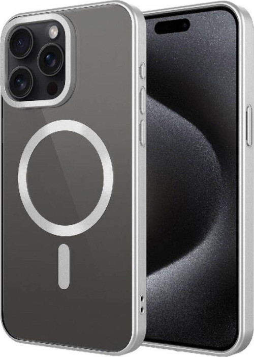 İphone 15 Pro Max Kılıf Mat Tasarımlı Magsafe Wireless Şarj Özellikli Mat Setro Kapak