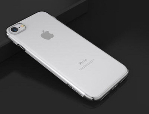İphone 6 Kenarları Renkli Arkası Şeffaf Bosses Premium Silikon Kılıf