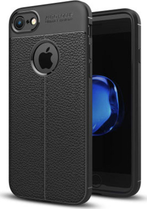 İphone 6 Plus Deri Desenli Yüksek Koruma Sağlayan Niss Premium Silikon Kılıf