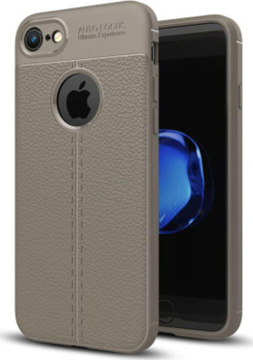 İphone 6 Plus Deri Desenli Yüksek Koruma Sağlayan Niss Premium Silikon Kılıf