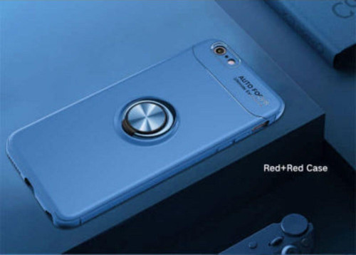 İphone 6 Ultra Koruma Sağlayan Stant Özellikli Yüzüklü Ravel Silikon Kılıf