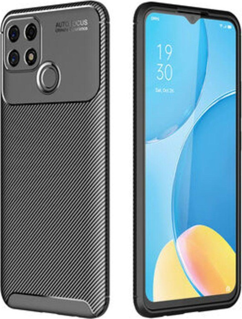 Oppo A15S Gofret Desenli Ultra Koruma Sağlayan Negro Silikon Kılıf