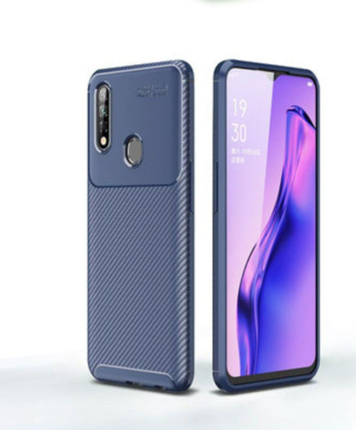 Oppo A31 Gofret Desenli Ultra Koruma Sağlayan Negro Silikon Kılıf