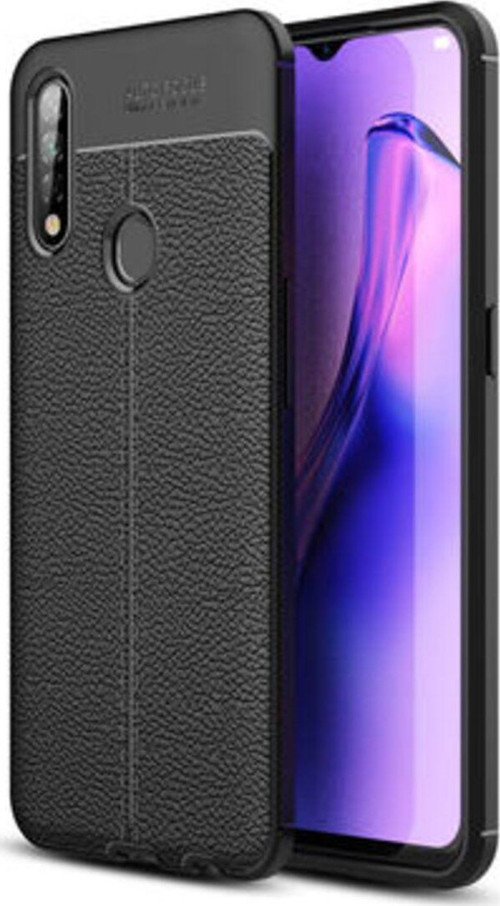 Oppo A31 Deri Desenli Yüksek Koruma Sağlayan Niss Premium Silikon Kılıf