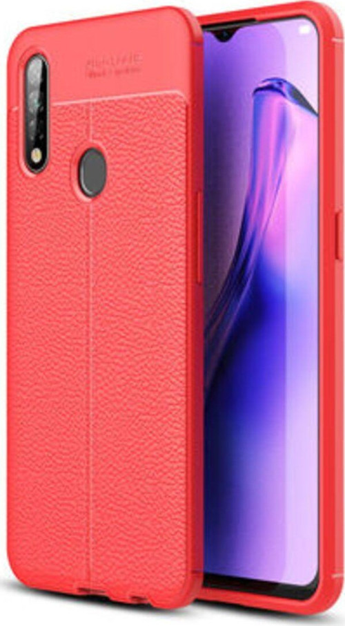 Oppo A31 Deri Desenli Yüksek Koruma Sağlayan Niss Premium Silikon Kılıf