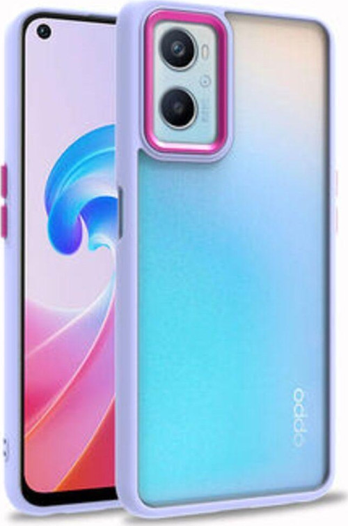 Oppo A36 Şık Görünümlü Ve Arkası Şeffaf Flora Premium Kılıf