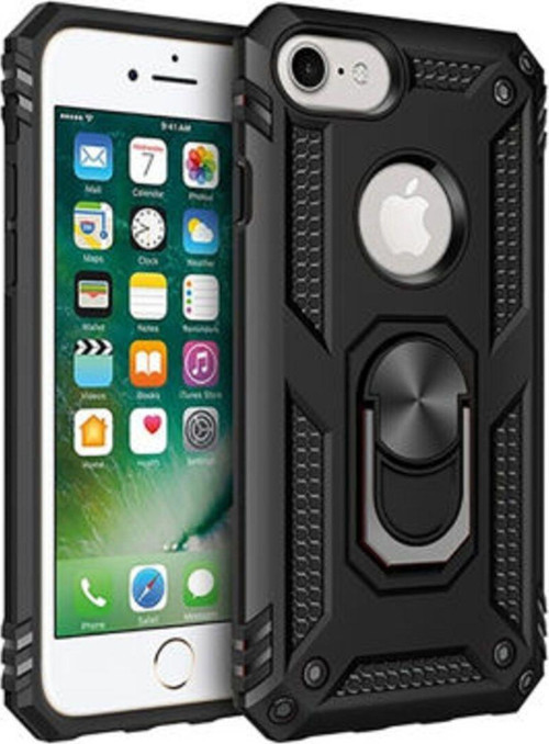 İphone 8 Çift Katmanlı Ve Yüzüklü Tam Koruma Vega Premium Kılıf