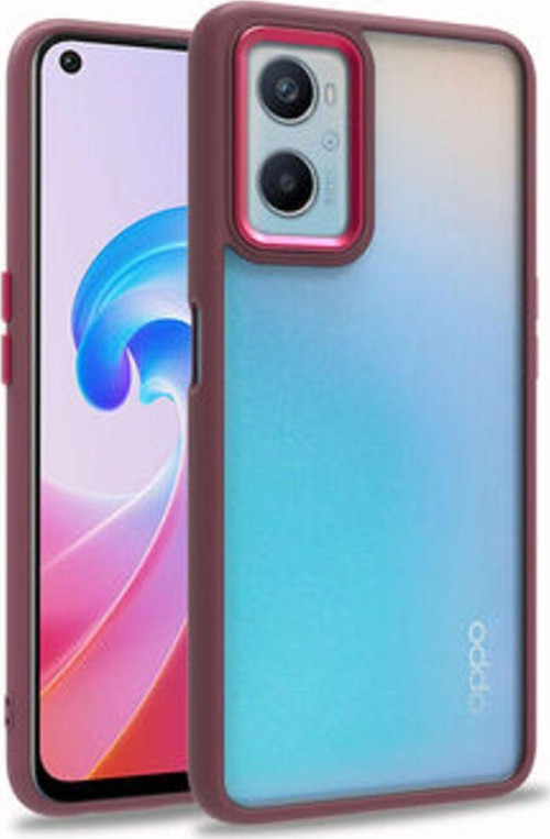 Oppo A36 Şık Görünümlü Ve Arkası Şeffaf Flora Premium Kılıf