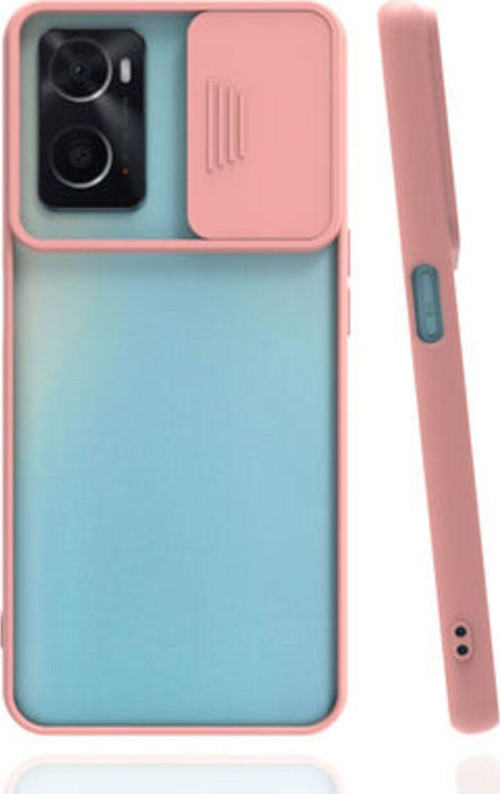 Oppo A36 Kamera Koruma Sürgülü Şık Pena Silikon Kılıf