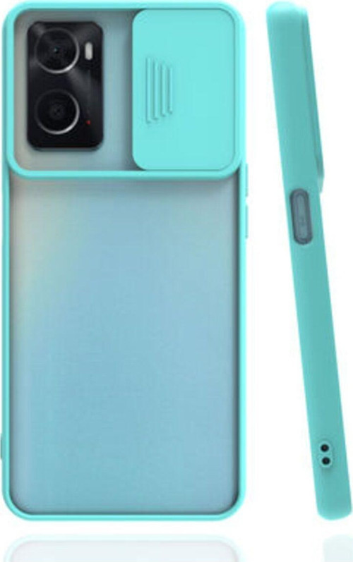 Oppo A36 Kamera Koruma Sürgülü Şık Pena Silikon Kılıf