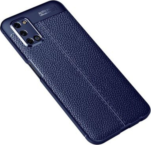 Oppo A72 Deri Desenli Yüksek Koruma Sağlayan Niss Premium Silikon Kılıf