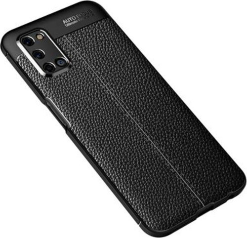 Oppo A72 Deri Desenli Yüksek Koruma Sağlayan Niss Premium Silikon Kılıf