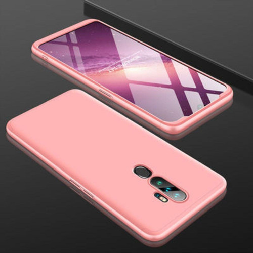 Oppo A9 2020 3 Parçalı Tam Koruma Şık Astrea Premium Sert Kılıf