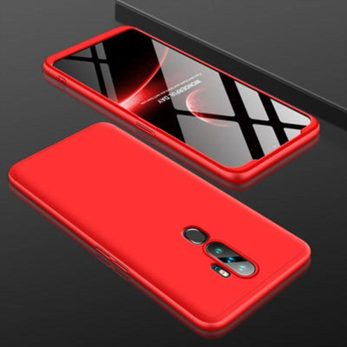 Oppo A9 2020 3 Parçalı Tam Koruma Şık Astrea Premium Sert Kılıf