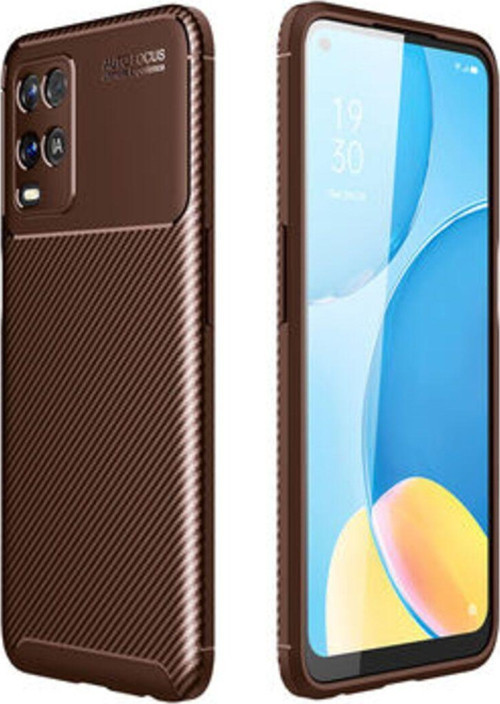 Oppo A54 4G Gofret Desenli Ultra Koruma Sağlayan Negro Silikon Kılıf
