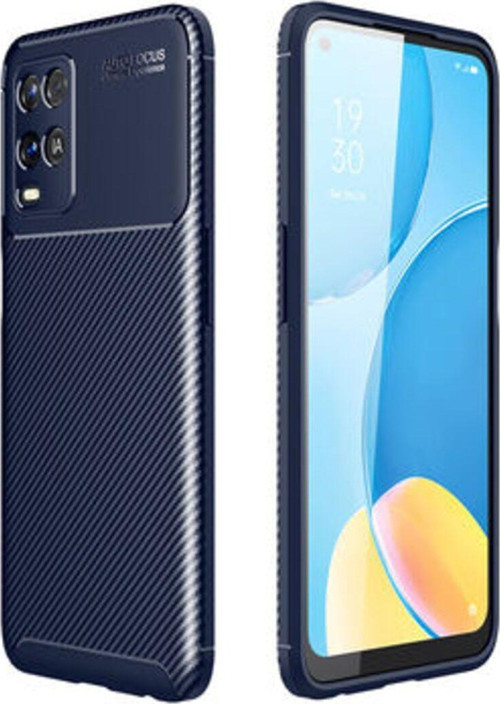 Oppo A54 4G Gofret Desenli Ultra Koruma Sağlayan Negro Silikon Kılıf