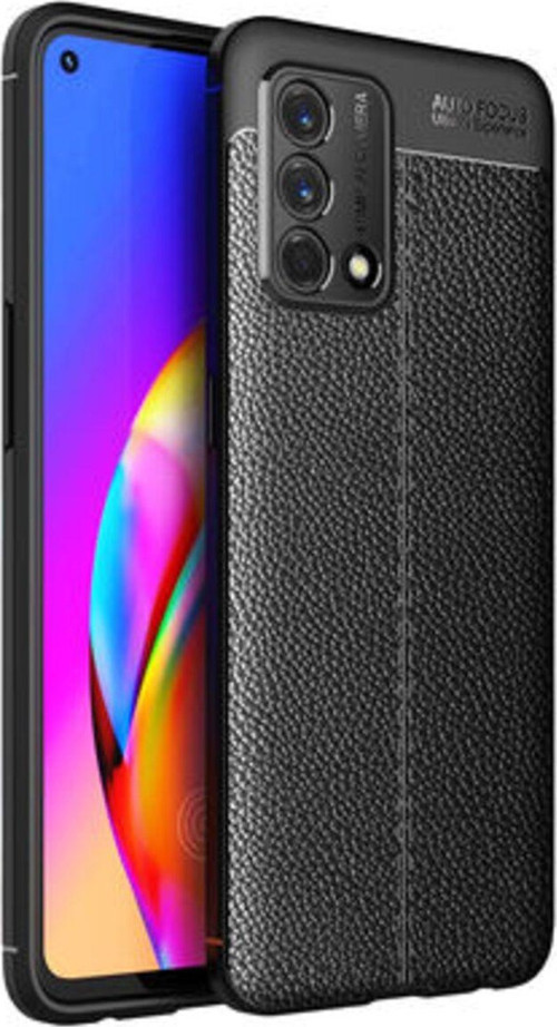 Oppo A74 4G Deri Desenli Yüksek Koruma Sağlayan Niss Premium Silikon Kılıf