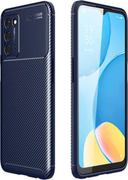Oppo A55 5G Gofret Desenli Ultra Koruma Sağlayan Negro Silikon Kılıf