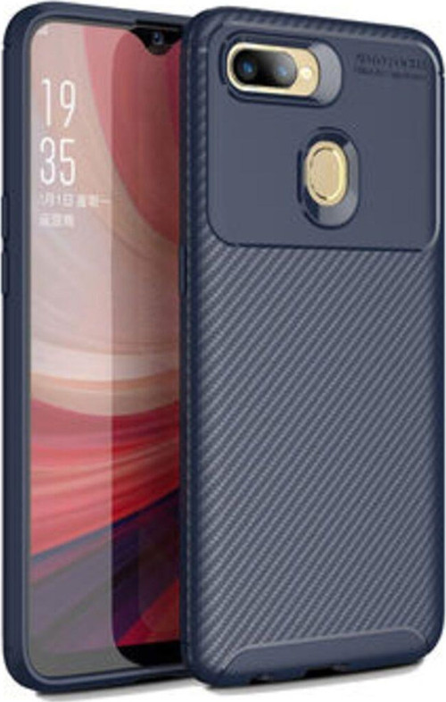 Oppo A5S Gofret Desenli Ultra Koruma Sağlayan Negro Silikon Kılıf