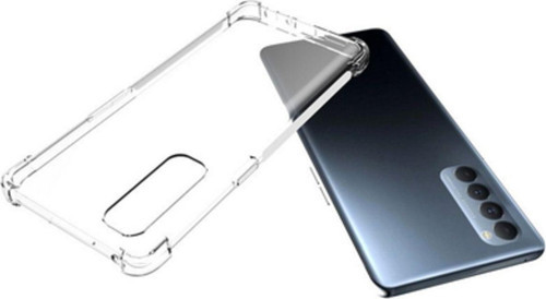 Oppo Reno 4 Pro 4G Köşe Korumalı Şeffaf Jelly Premium Silikon Kılıf