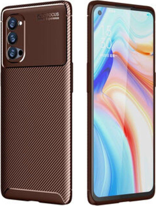 Oppo Reno 4 Pro 5G Gofret Desenli Ultra Koruma Sağlayan Negro Silikon Kılıf