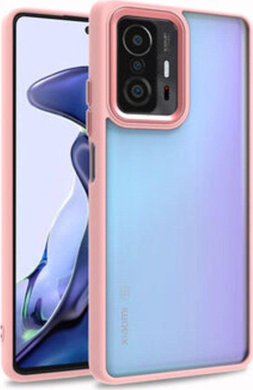 Xiaomi Mi 11T 5G Şık Görünümlü Ve Arkası Şeffaf Flora Premium Kılıf