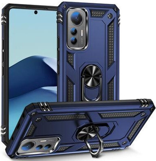 Xiaomi Mi 12 Lite Çift Katmanlı Ve Yüzüklü Tam Koruma Vega Premium Kılıf