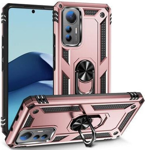 Xiaomi Mi 12 Lite Çift Katmanlı Ve Yüzüklü Tam Koruma Vega Premium Kılıf
