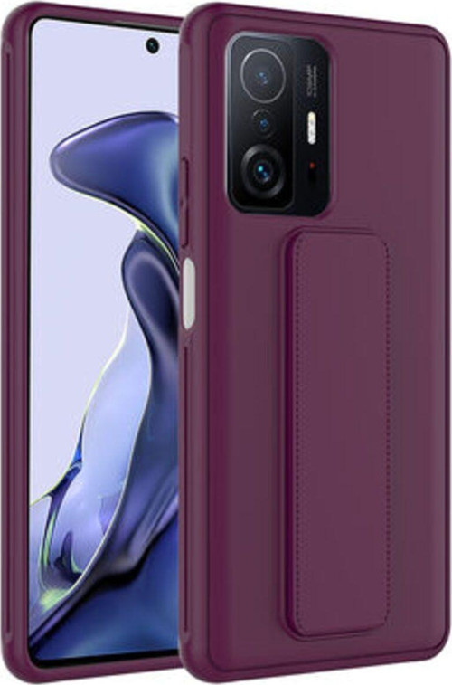 Xiaomi Mi 11T Pro 5G Kılıf Şık Ve Stantlı Qstand Premium Kapak