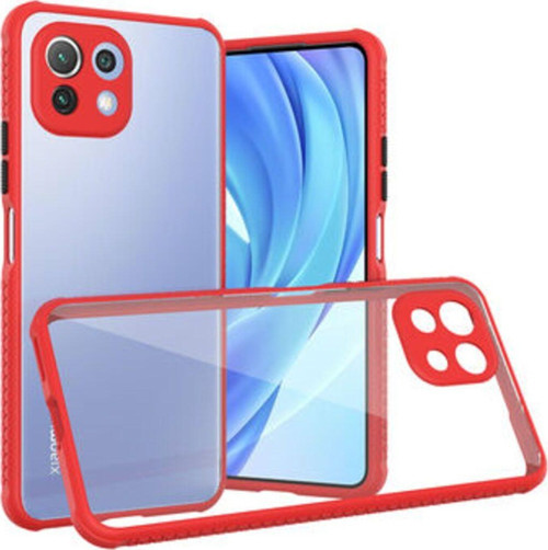 Xiaomi Mi 11 Lite Kamera Korumalı Ve Şık Tasarımlı Kaff Premium Sert Silikon Kılıf